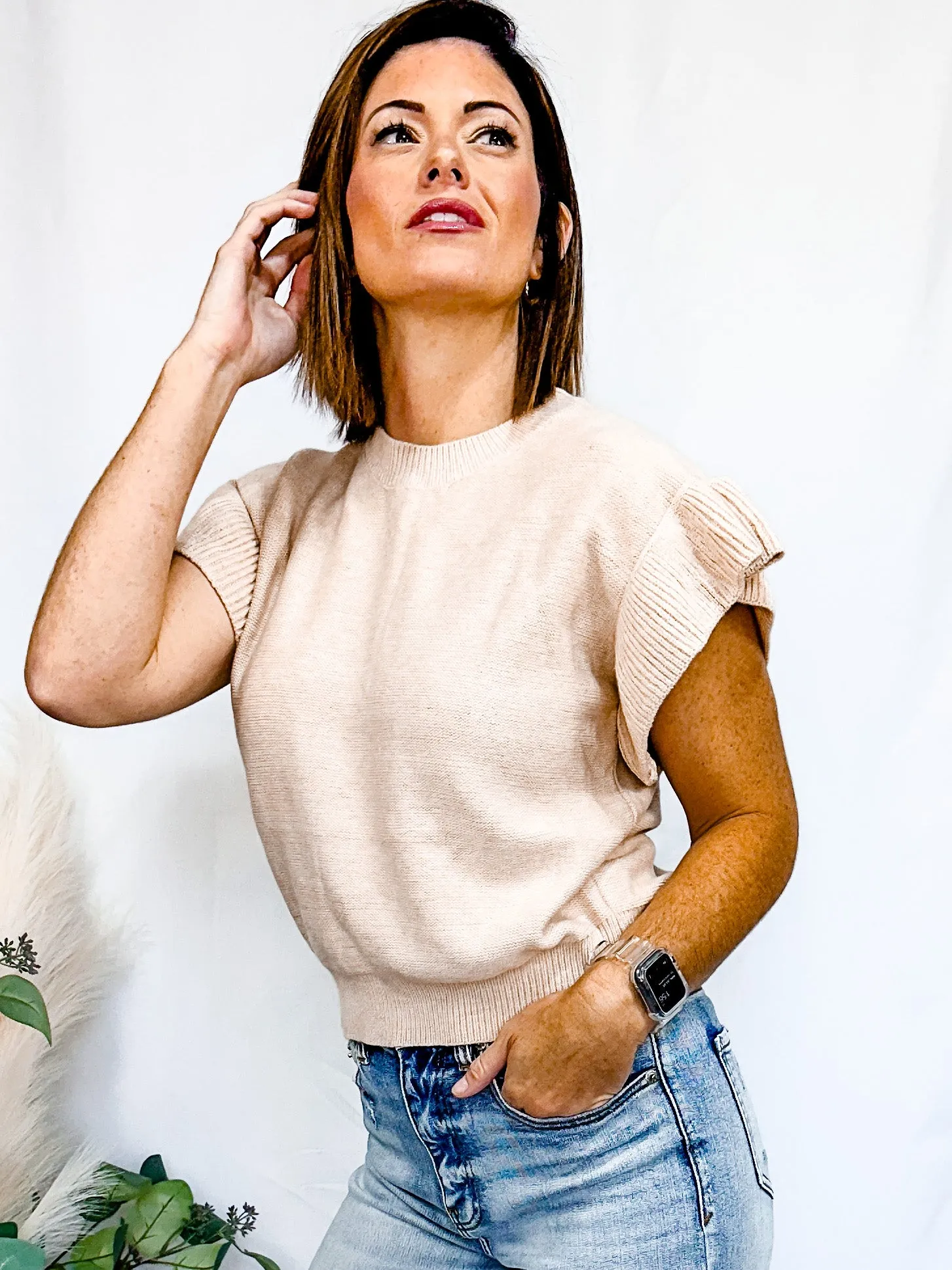 Not So Beige Top