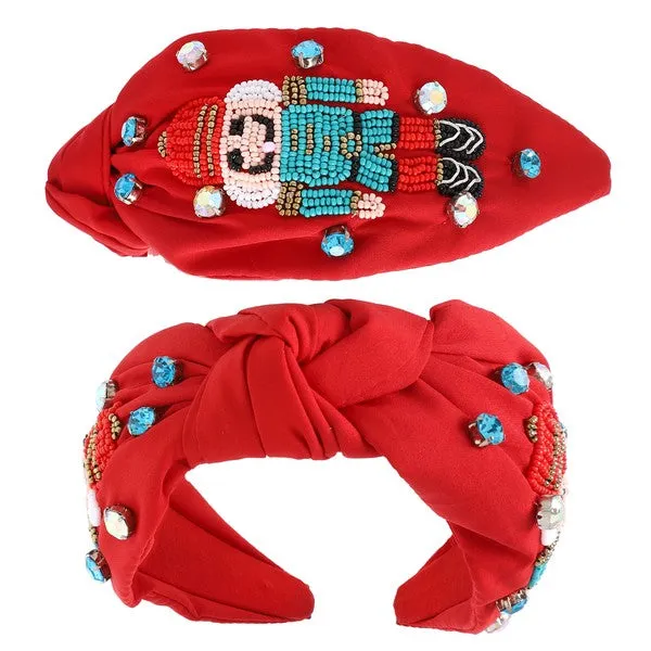 Nuts For You Nutcracker Knotted Headband - 3 Colors