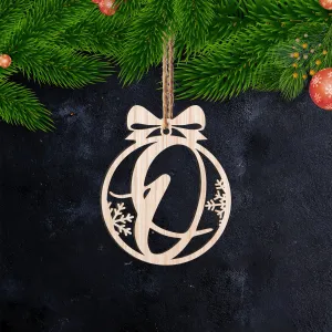 O Letter - Ornament Cut out 35 - PT97