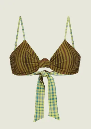 OAS Onda Bikini Top Tree Lines