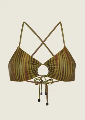 OAS Sabbia Bikini Top Tree Lines