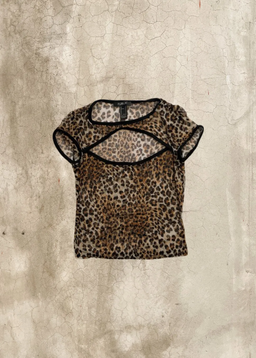 Olivia Leopard Crop Top