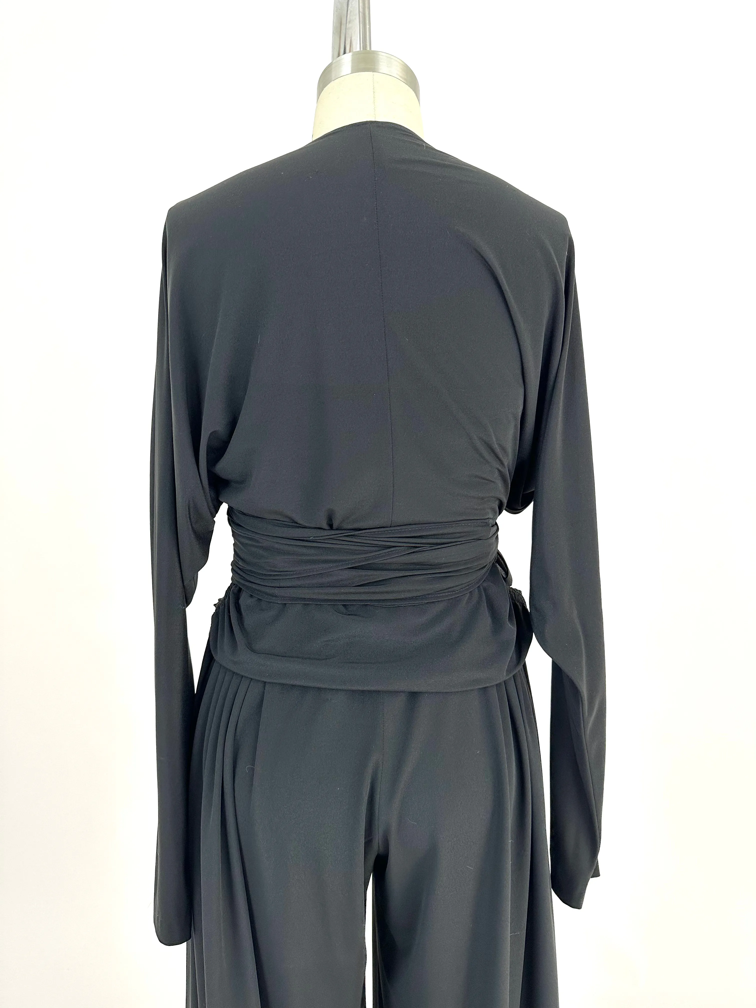 OMO Norma Kamali Palazzo Jumpsuit Set