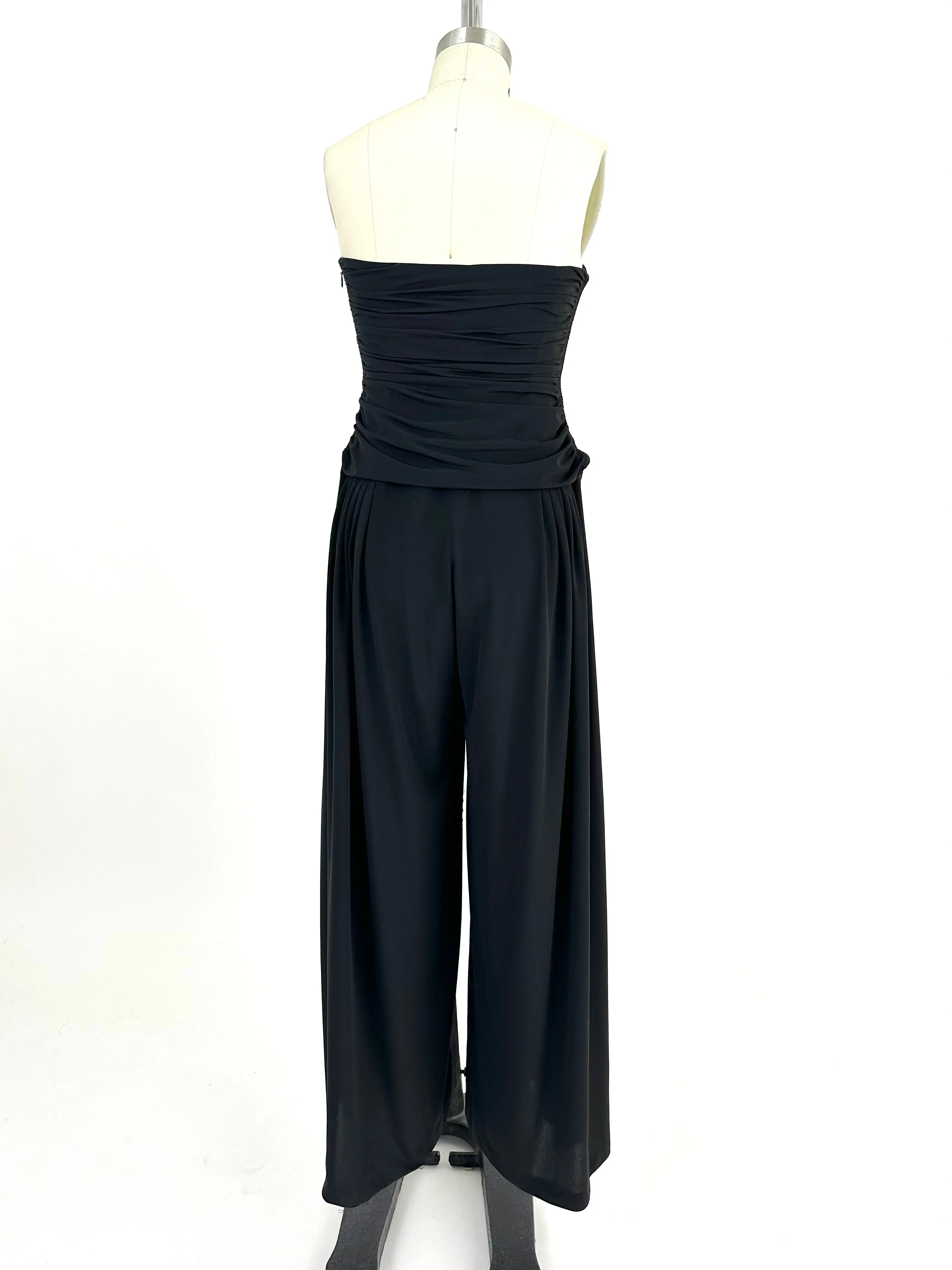 OMO Norma Kamali Palazzo Jumpsuit Set