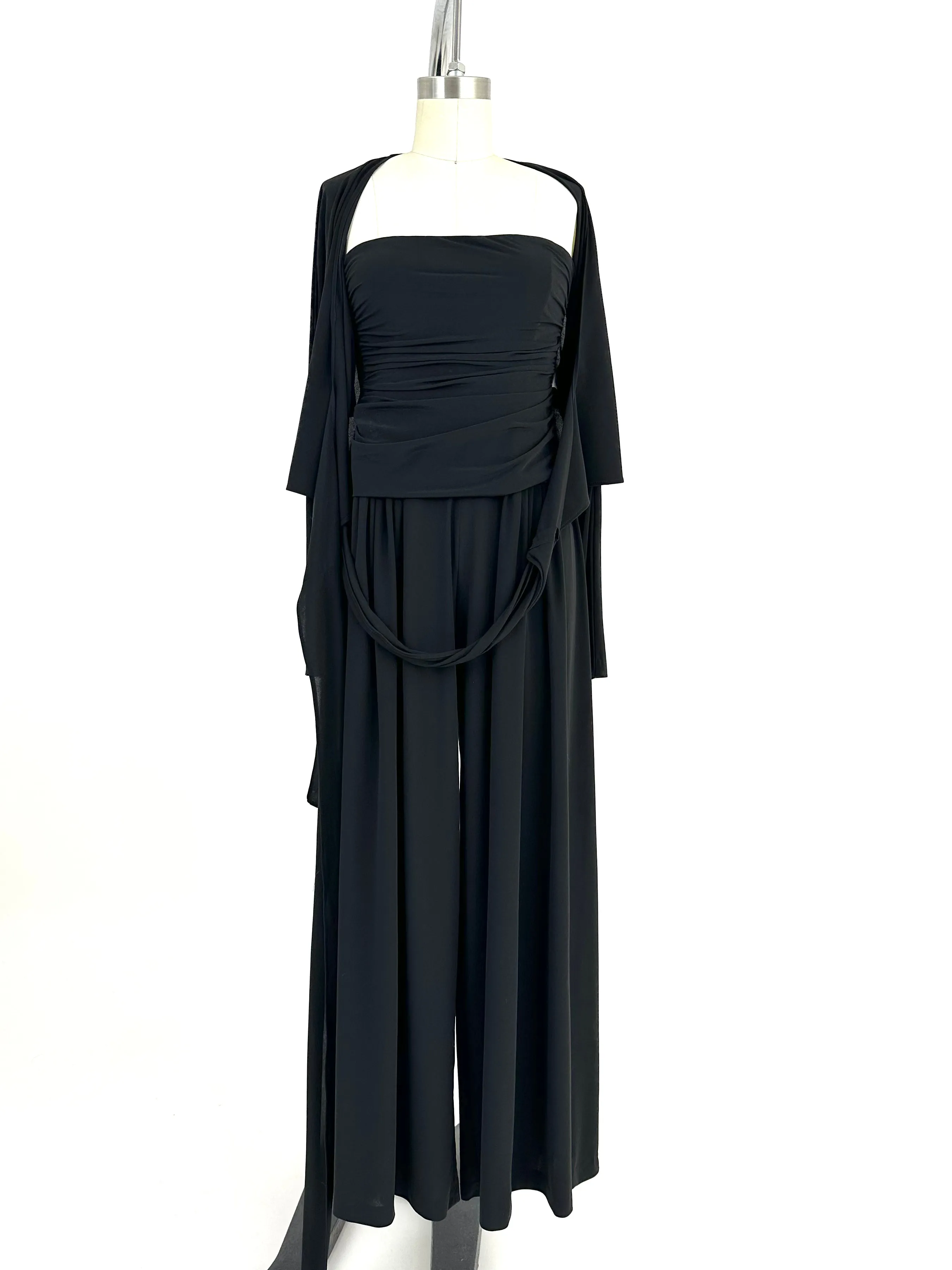 OMO Norma Kamali Palazzo Jumpsuit Set