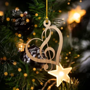 Ornament Cut out Music Note - Dah 121