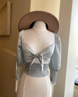 O/S Cut Out Tye Top