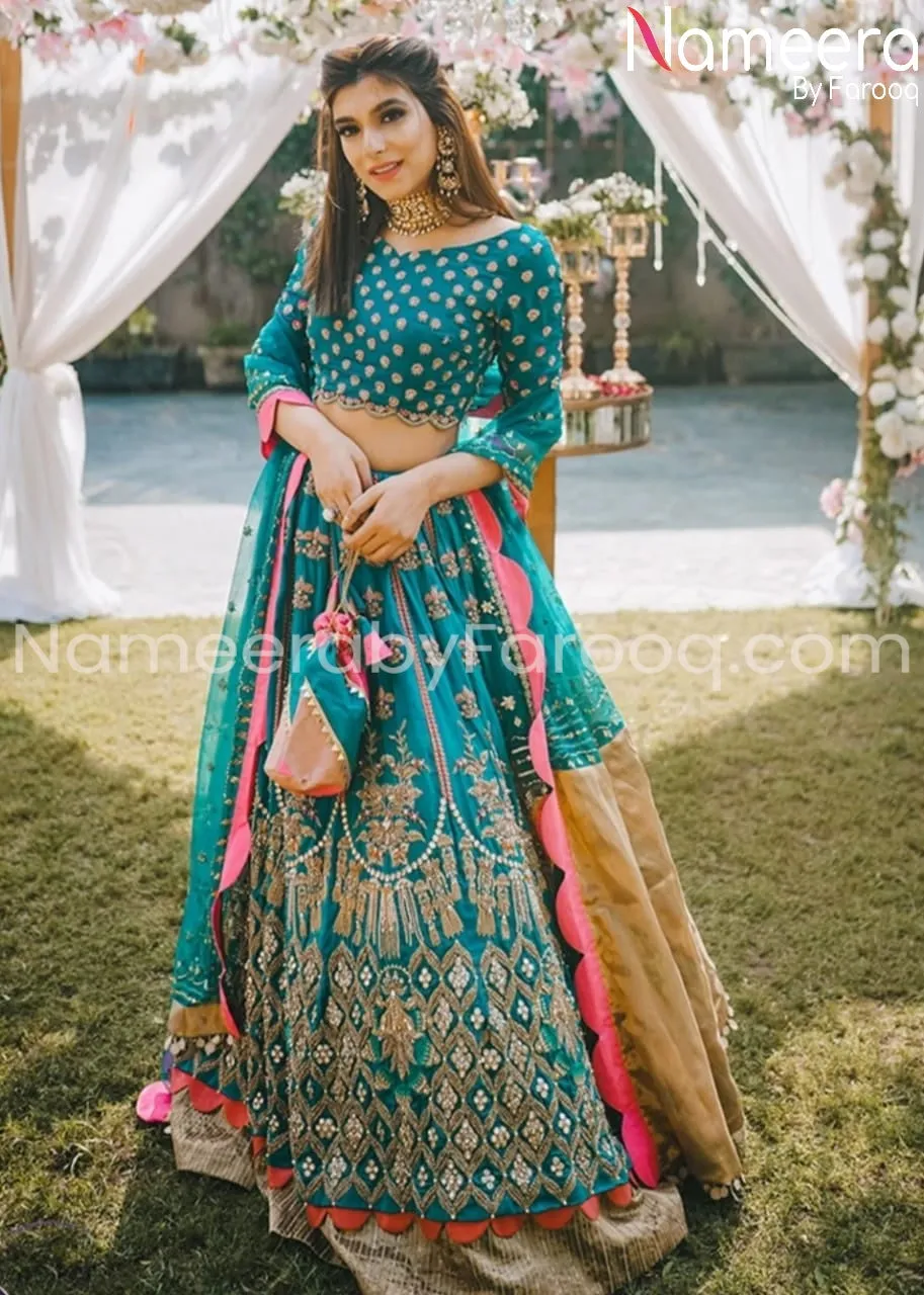 Pakistani Bridal Wedding Lehenga Choli Online #BR05
