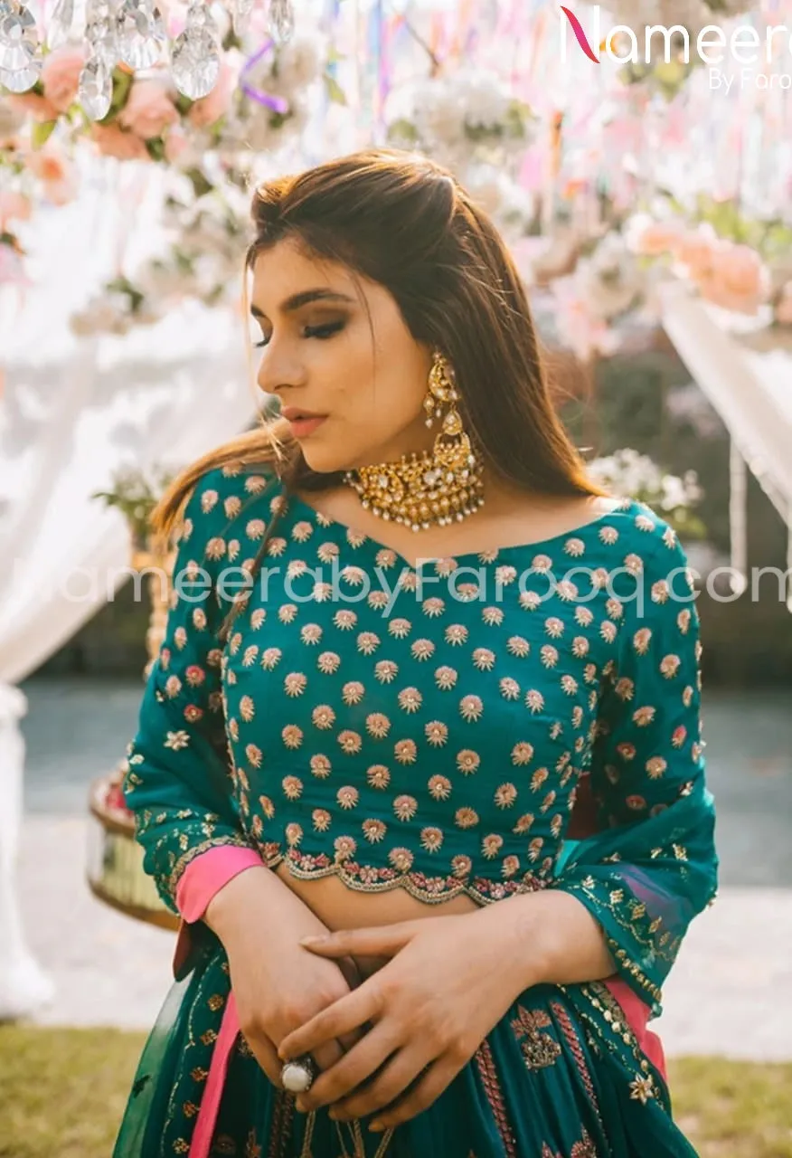 Pakistani Bridal Wedding Lehenga Choli Online #BR05