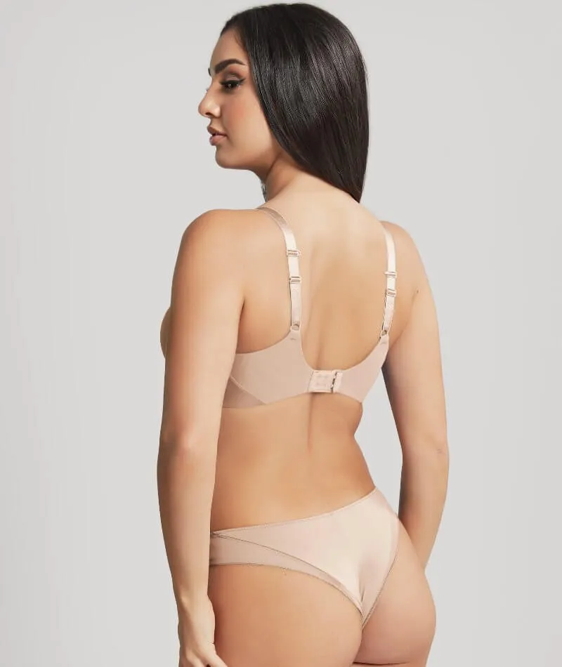 Panache Faith Moulded Plunge Bra - Latte