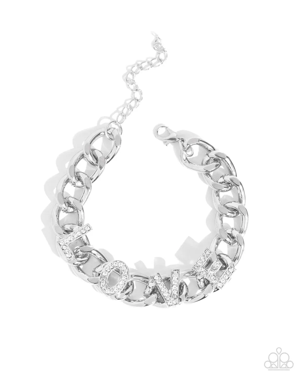 Paparazzi Lovely Legacy - White Bracelet