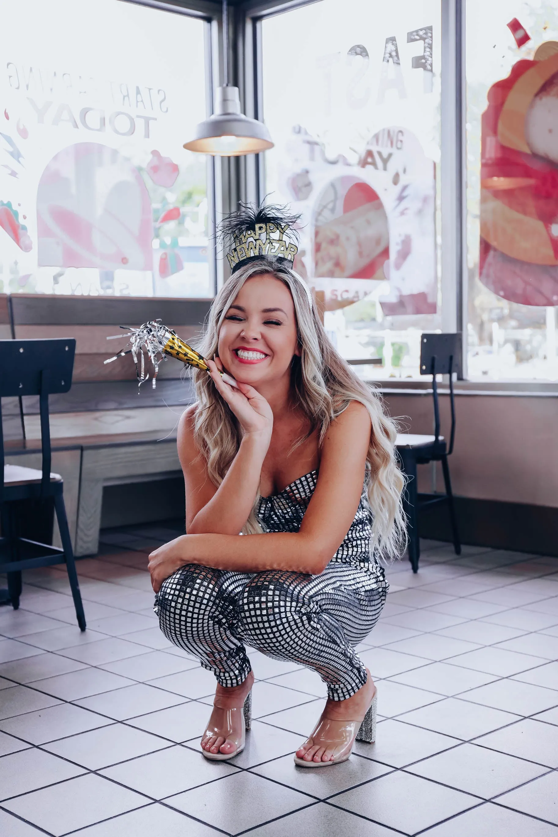 Party Girl Sequin Jumpsuit