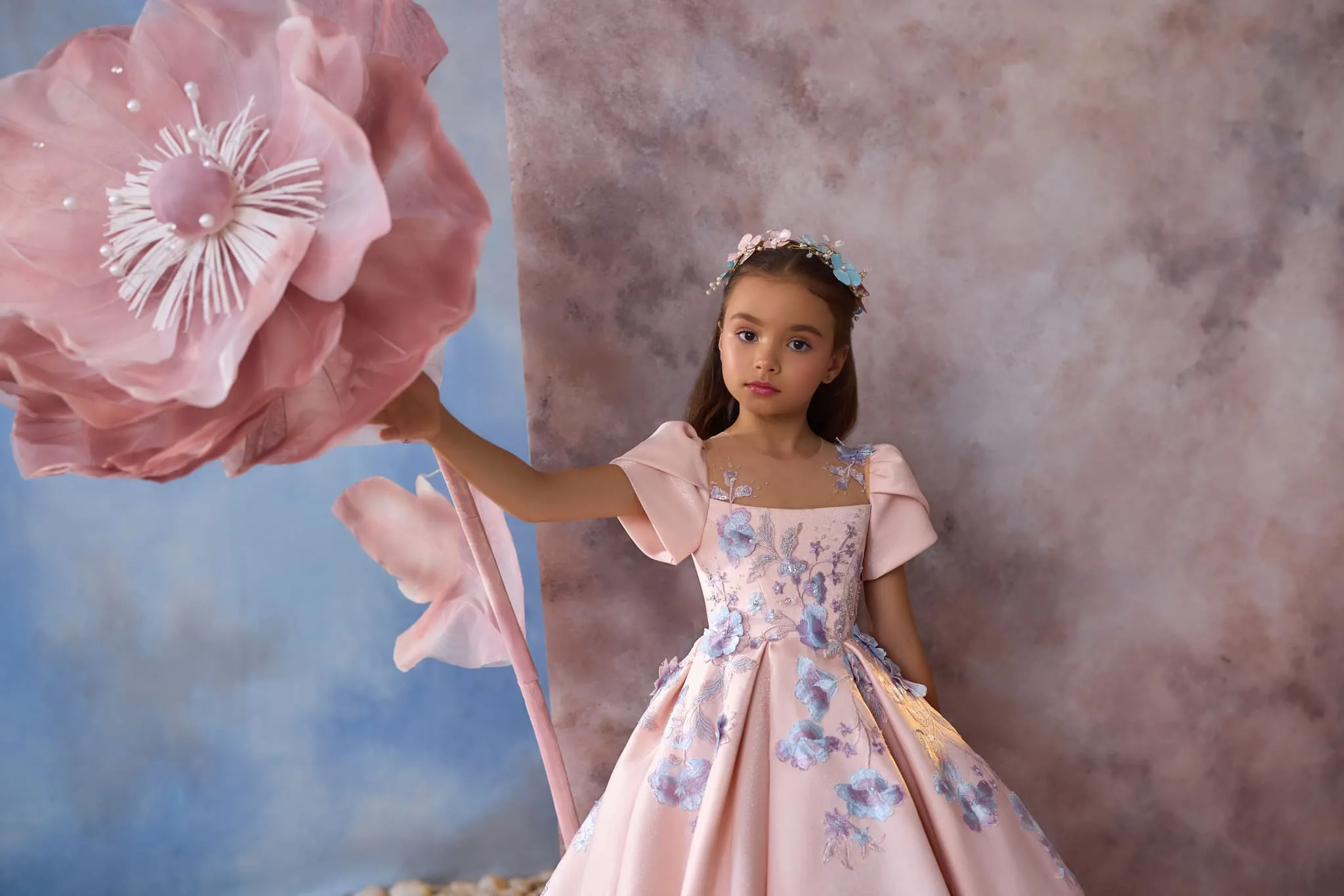 Pastel Pansies Dress