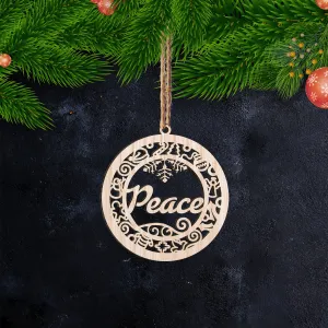 Peace - Ornament Cut out 48 - PT97