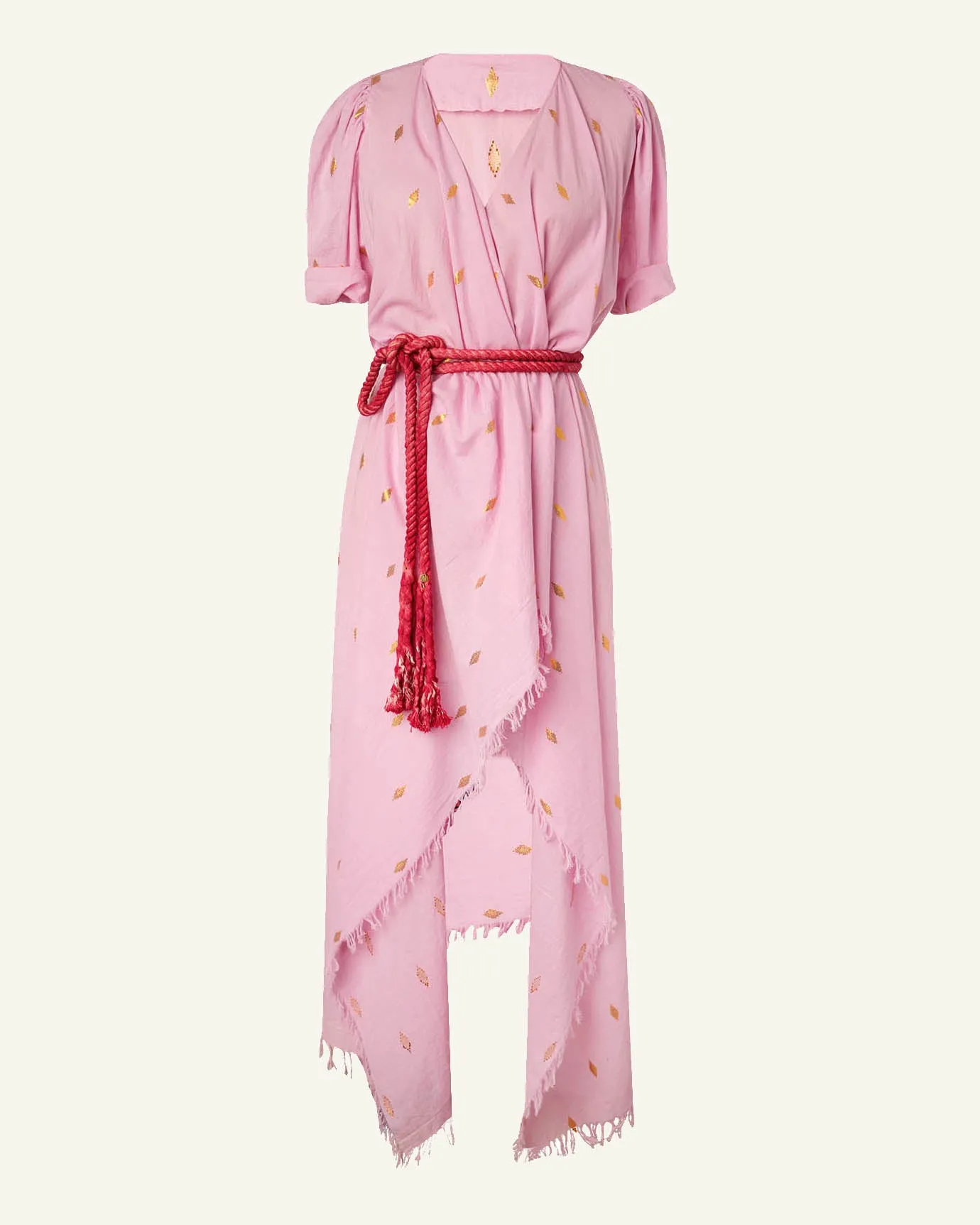 Persephone Pink Jamdani Dress