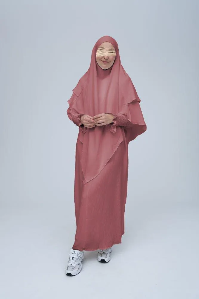 Pink Pristine prayer gown for Omrah or prayer