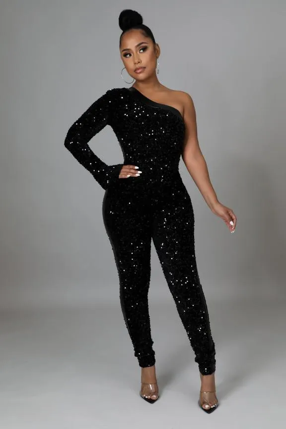 Playin No Games Jumpsuit