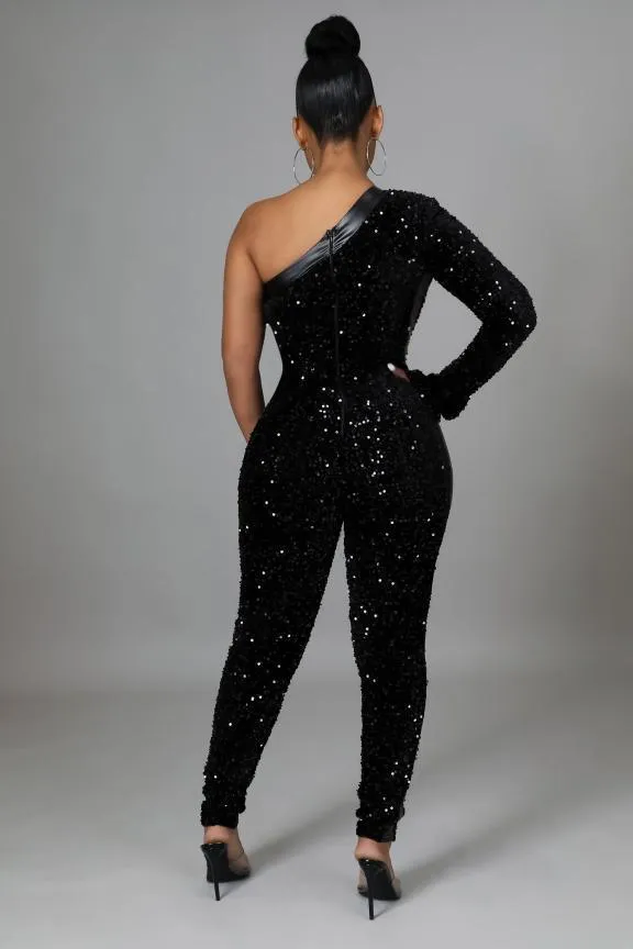 Playin No Games Jumpsuit