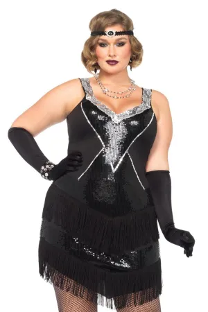 Plus Size Glamour  Flapper Costume