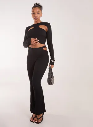 Popcorn Cut Out Flares