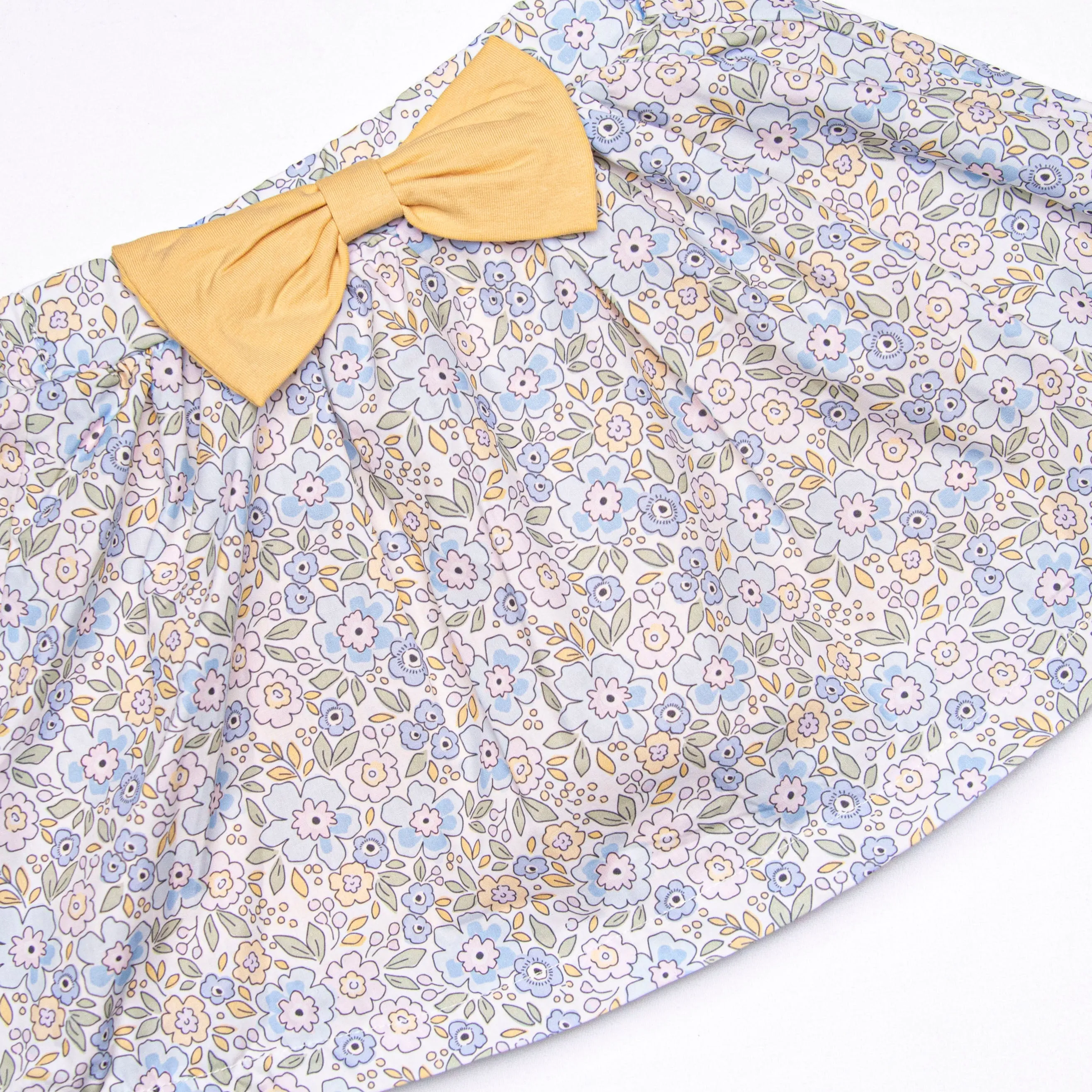 Poppy Fields Skirt Set, Yellow