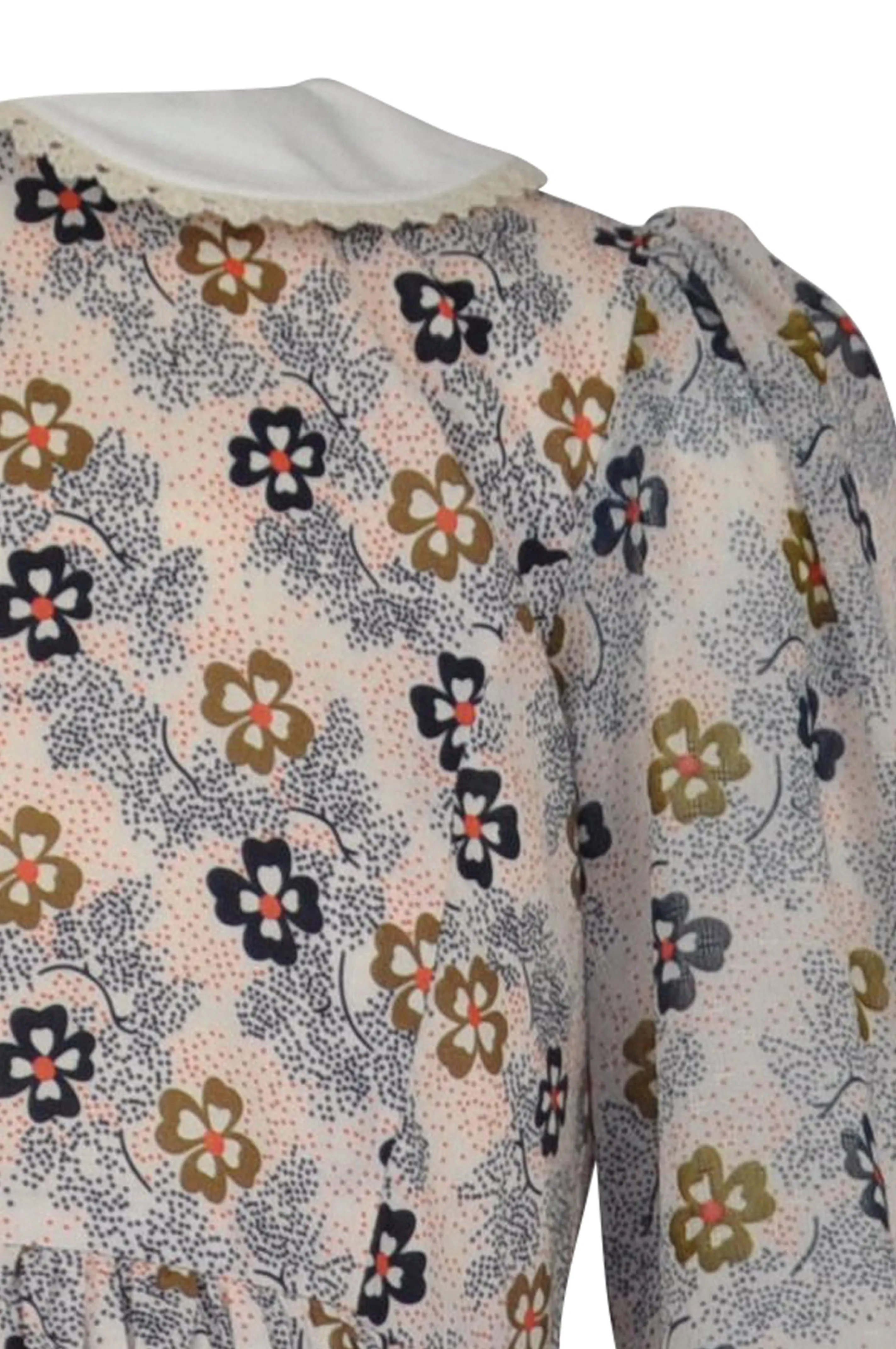 Primrose : Flower print dress & headband