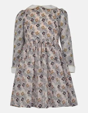 Primrose : Flower print dress & headband