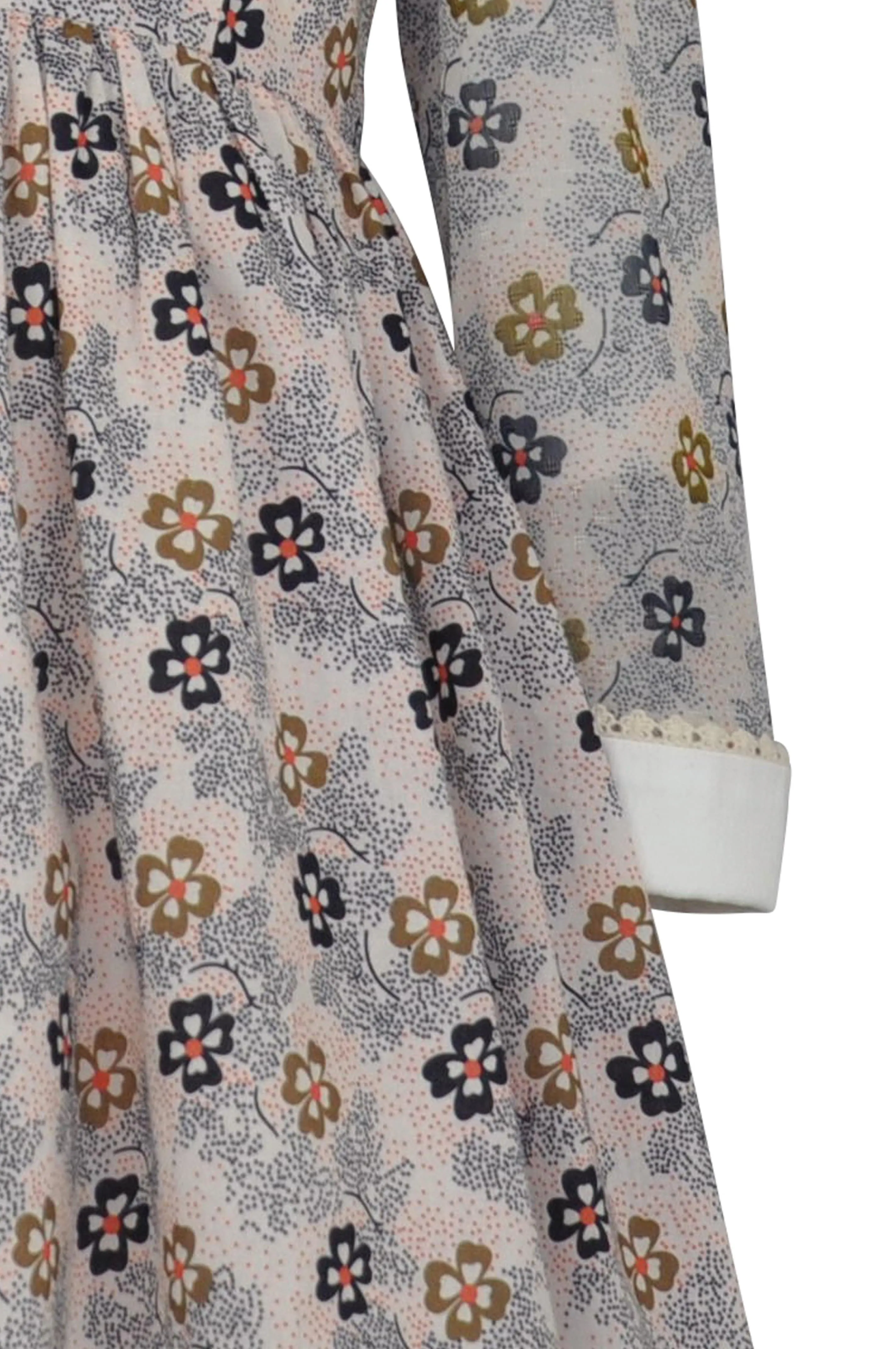 Primrose : Flower print dress & headband