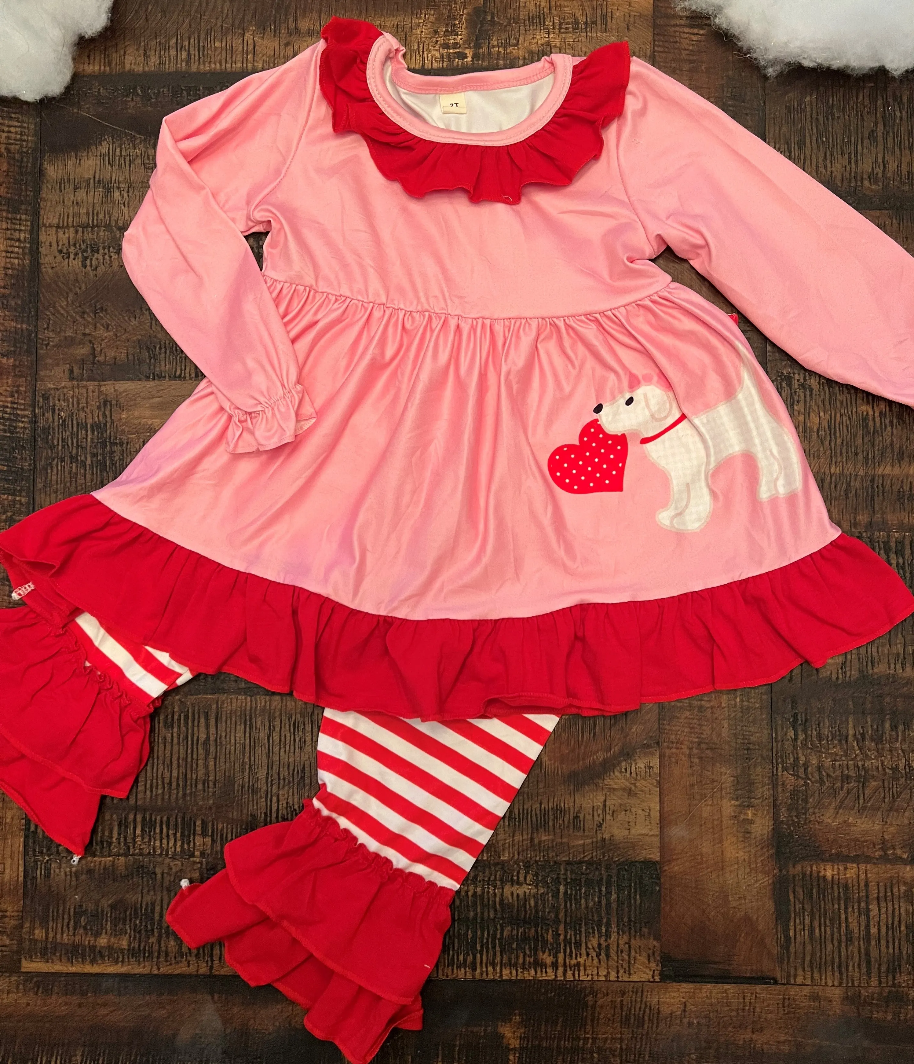 PUPPY LOVE GIRLS OUTFIT