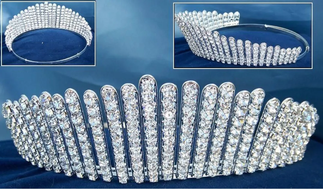 Queen Elizabeth  II Wedding  Tiara Replica