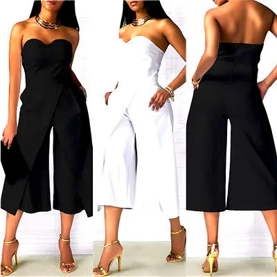 "High Society" Jumpsuit - Black or White