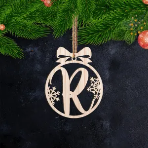 R Letter - Ornament Cut out 38 - PT97