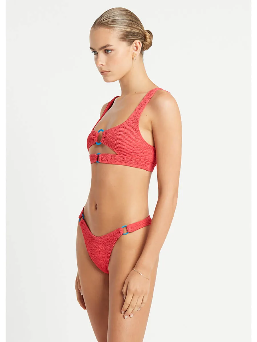 Ring Sasha Crop Top In Guava