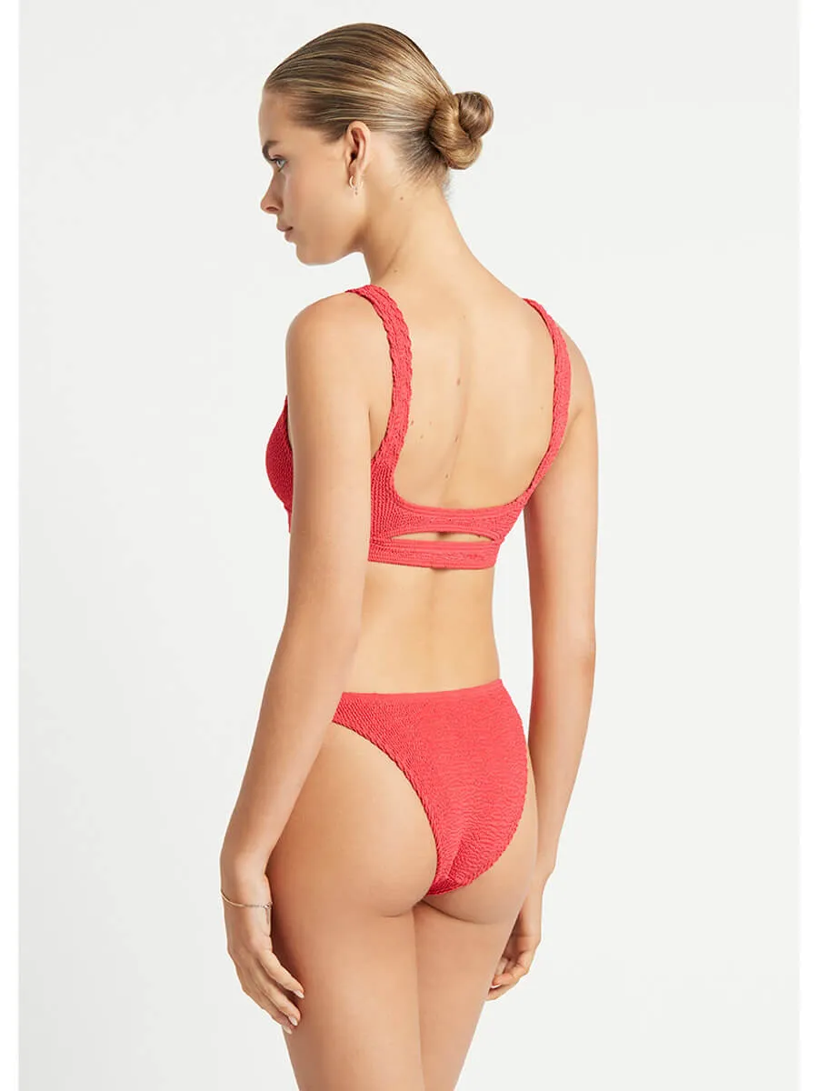 Ring Sasha Crop Top In Guava