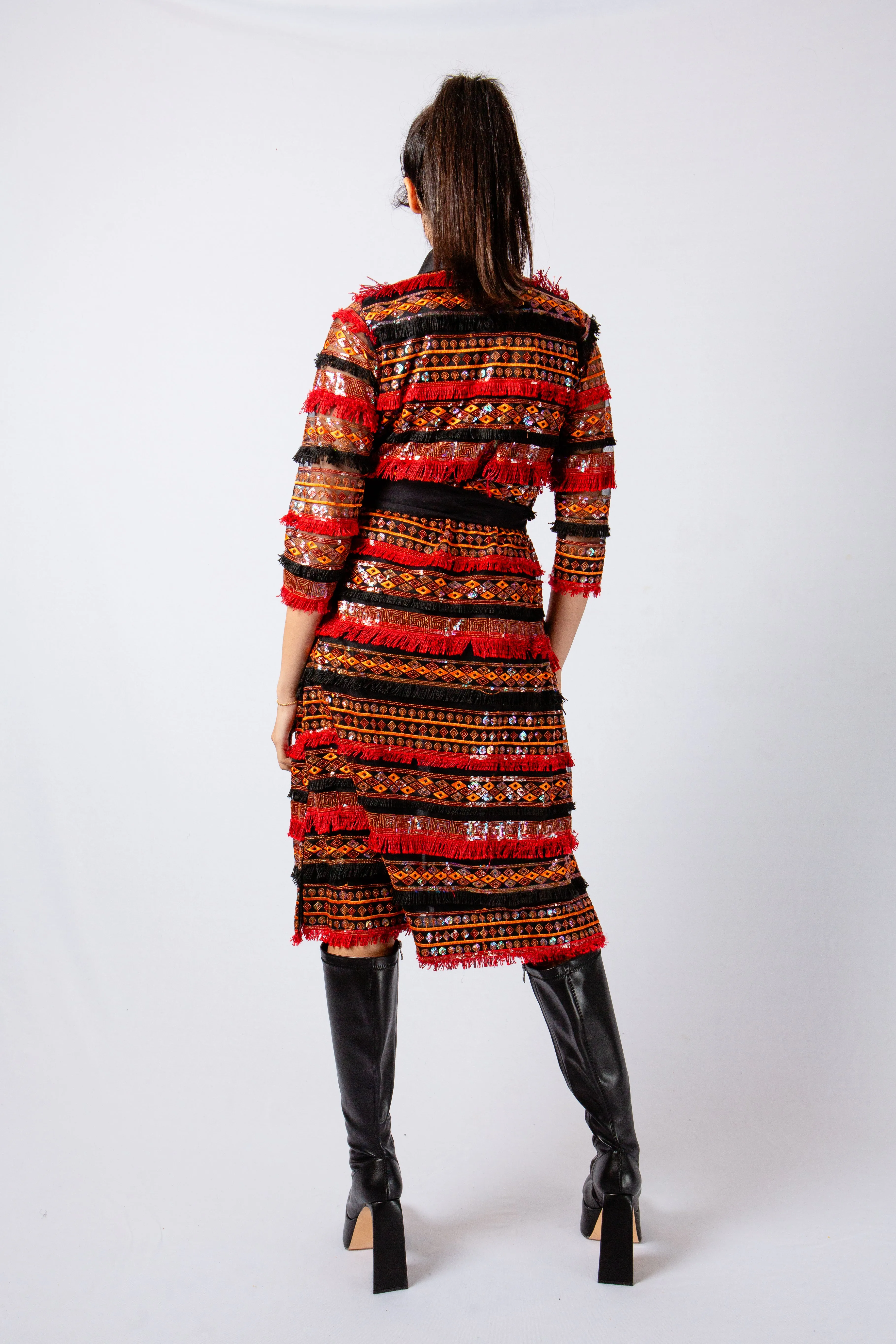 ROOTED RANGOLI DRESS