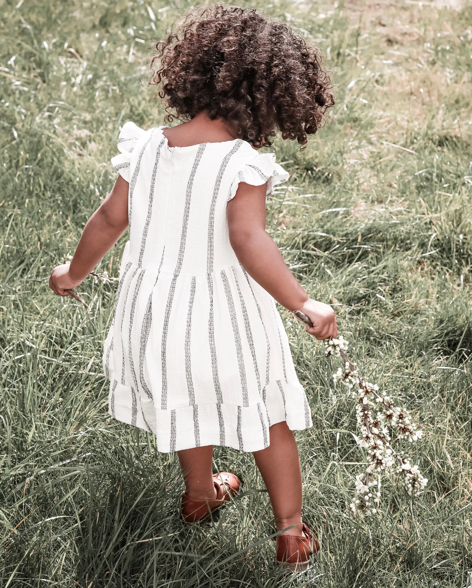 Ruby Striped Lace Dress