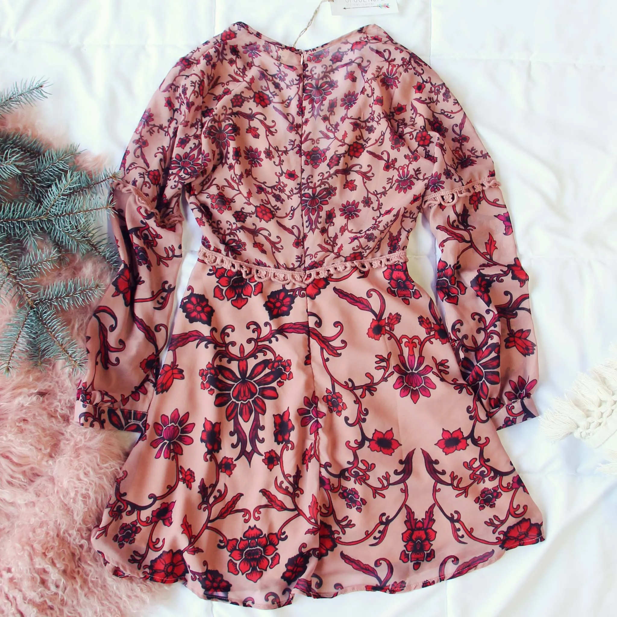 Saffron & Lace Dress