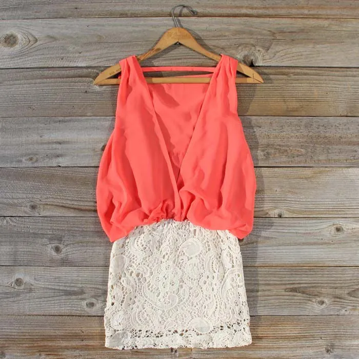 Sea Crystal Dress in Pink