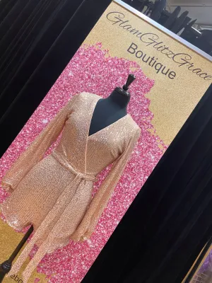 Sequin Romper