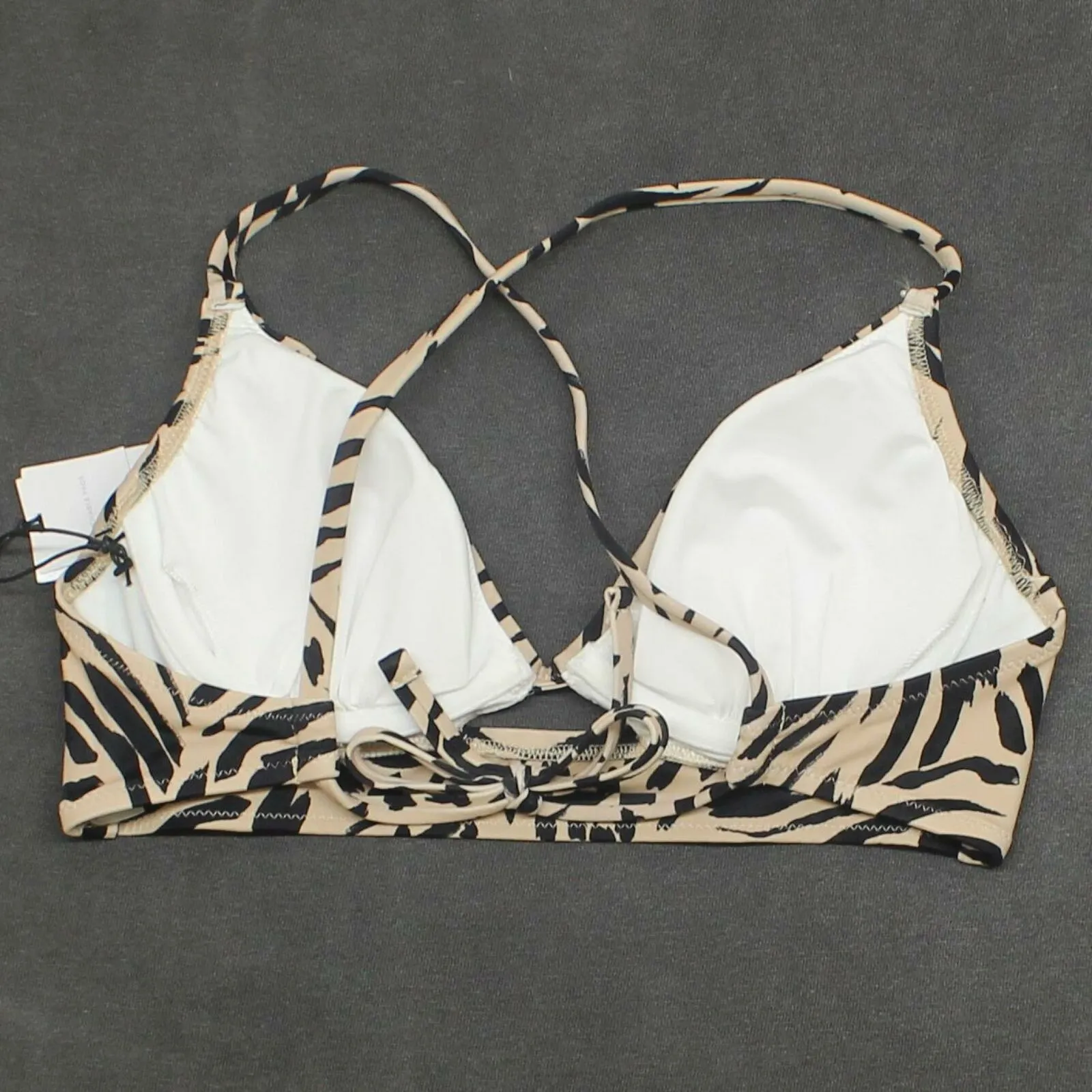 Shade & Shore Women's Longline Cut Out Bikini Top