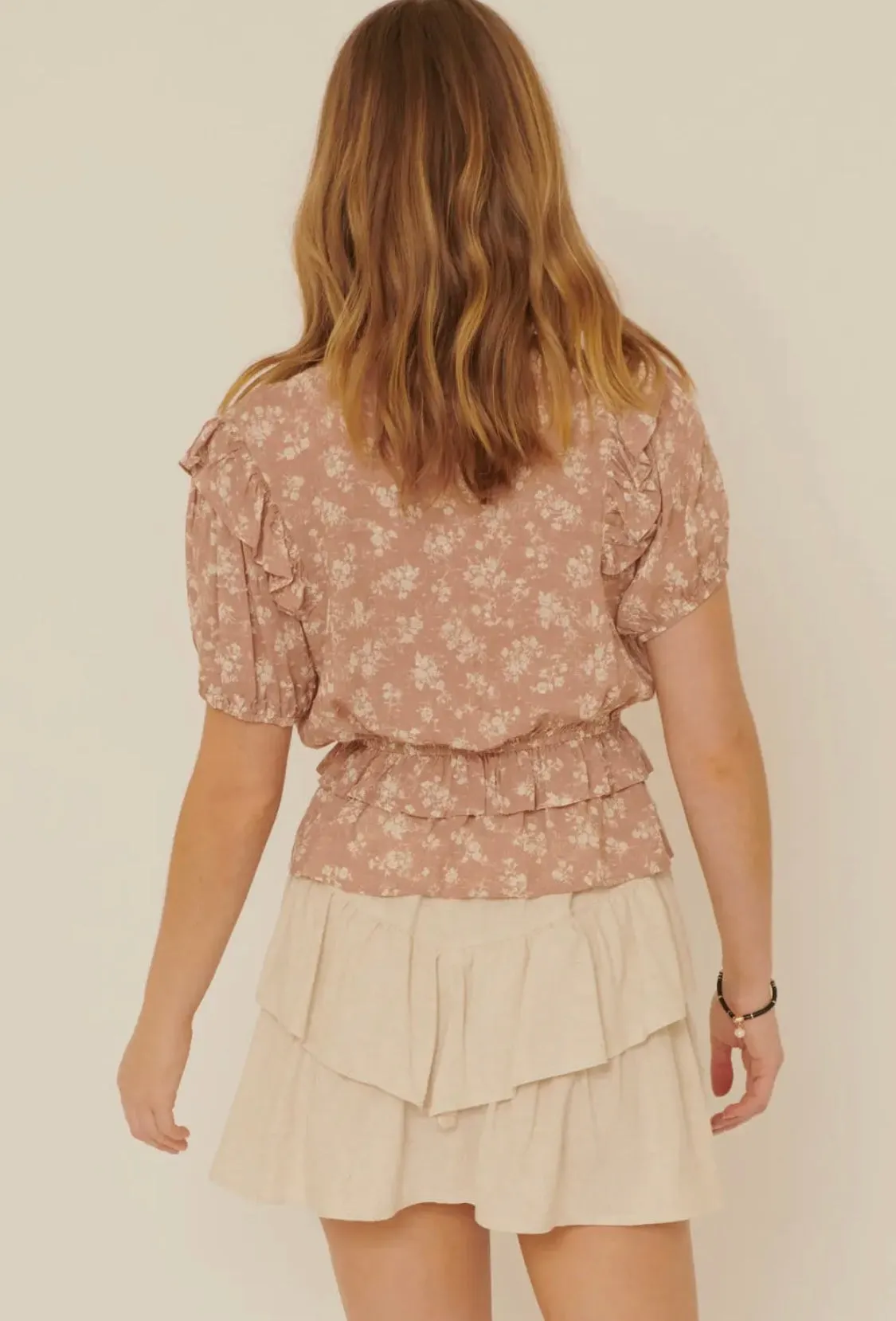 She's A Cutie Floral Top