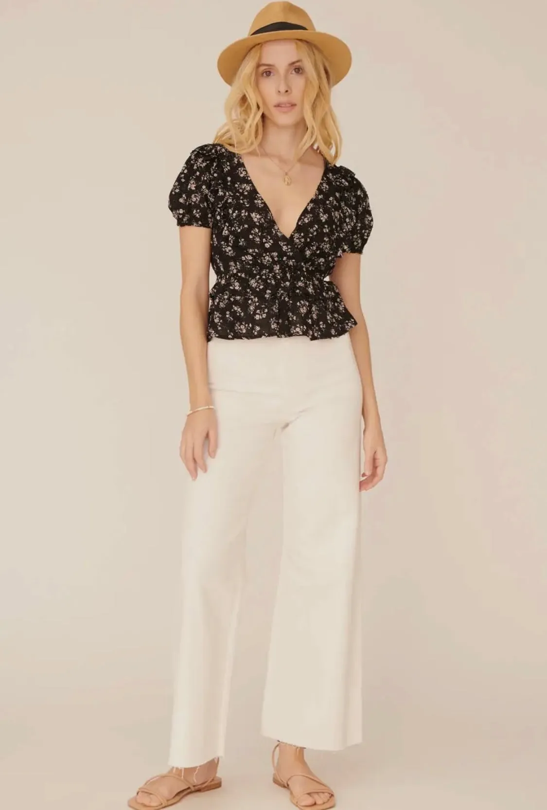 She's A Cutie Floral Top
