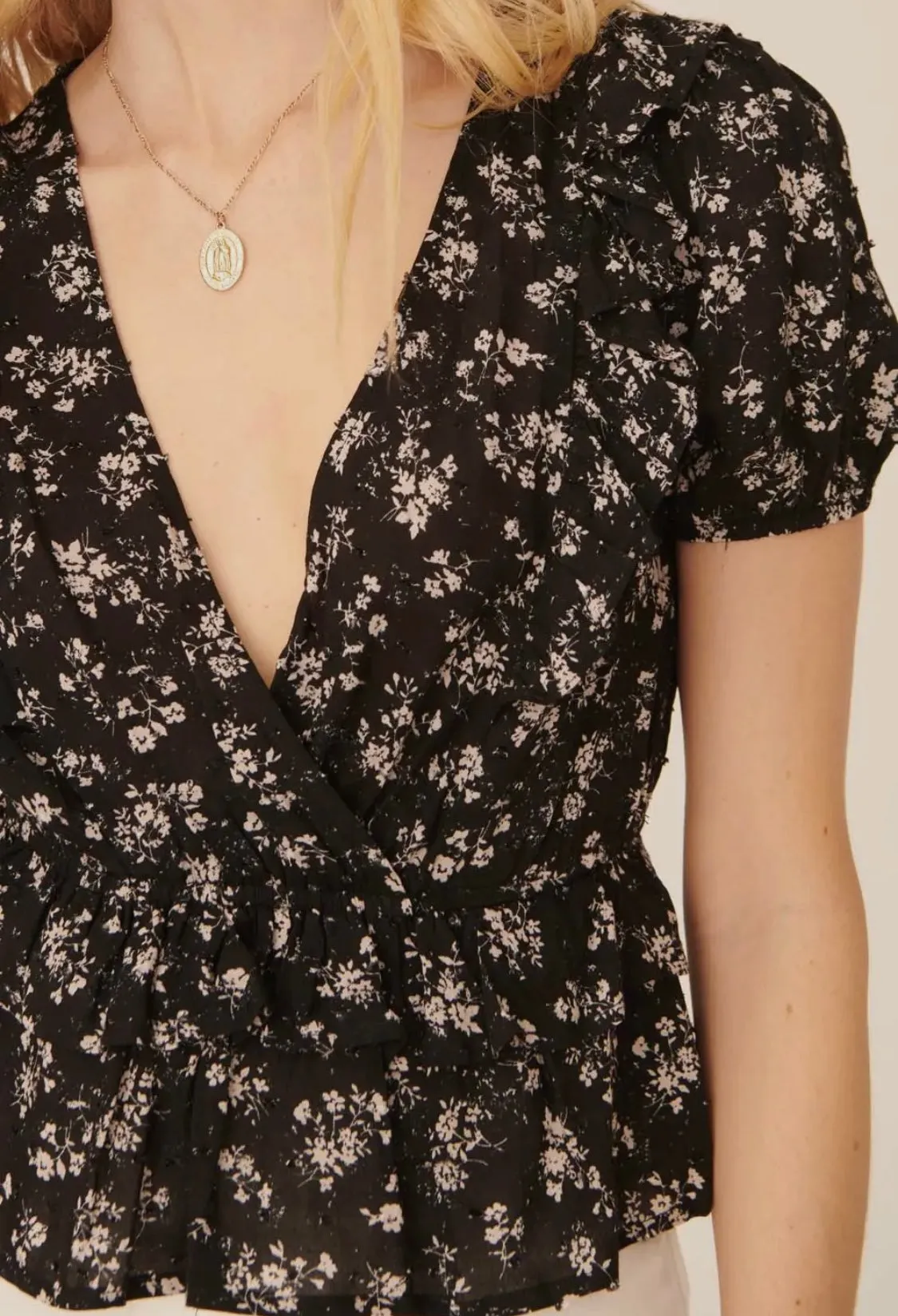 She's A Cutie Floral Top