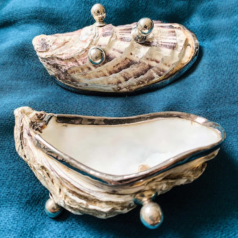 Silver Dipped Shell Dish Collection