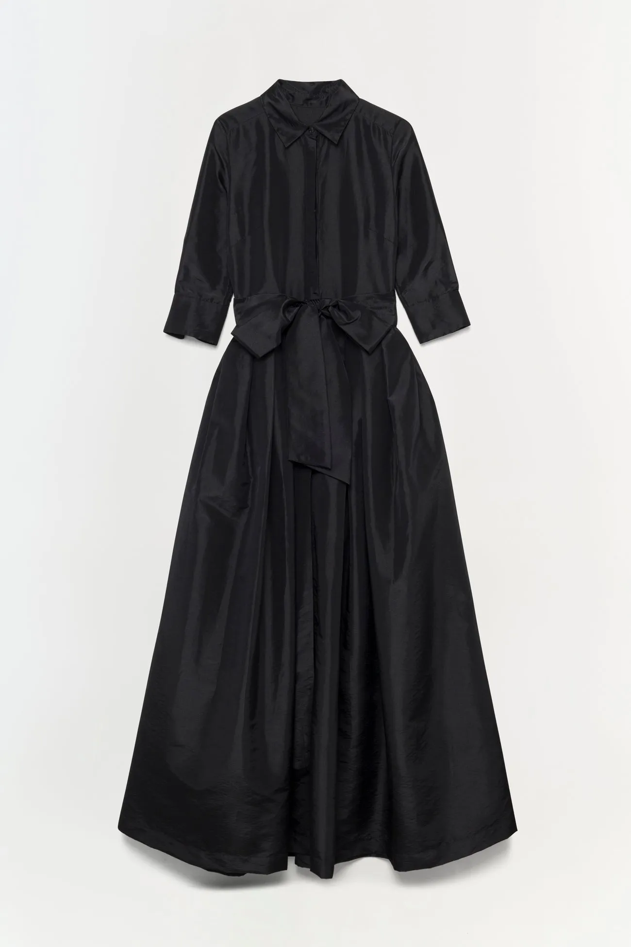 SIMKHAI - Julip S/S Belted Gown - Black