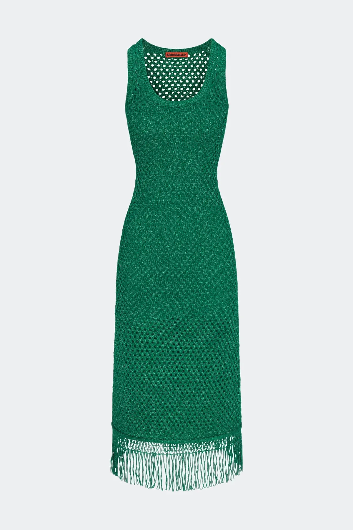 SIMONMILLER - Roca Crochet Dress - Gummy Green