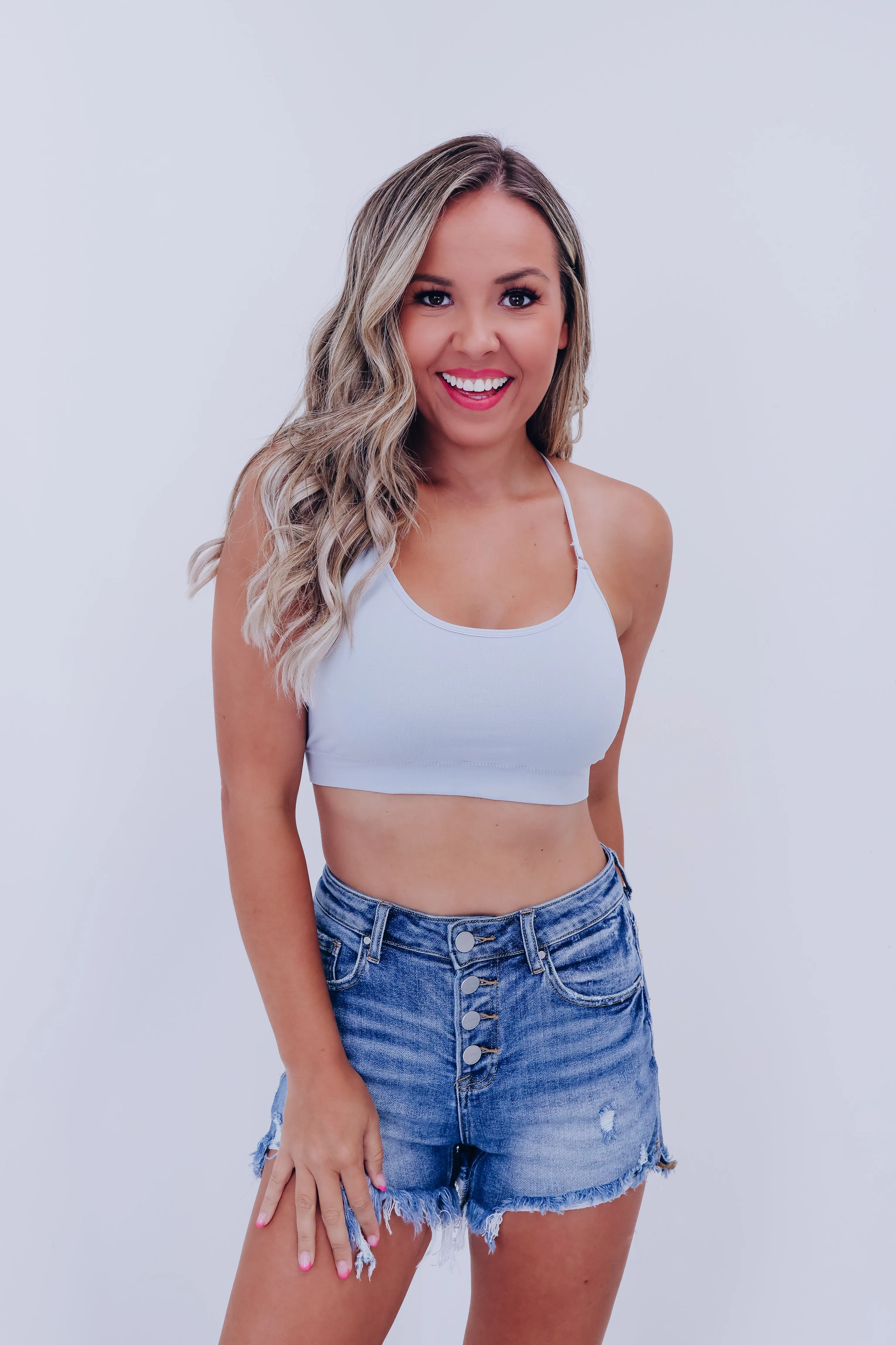 Simplistic Comfy Bralette - Grey