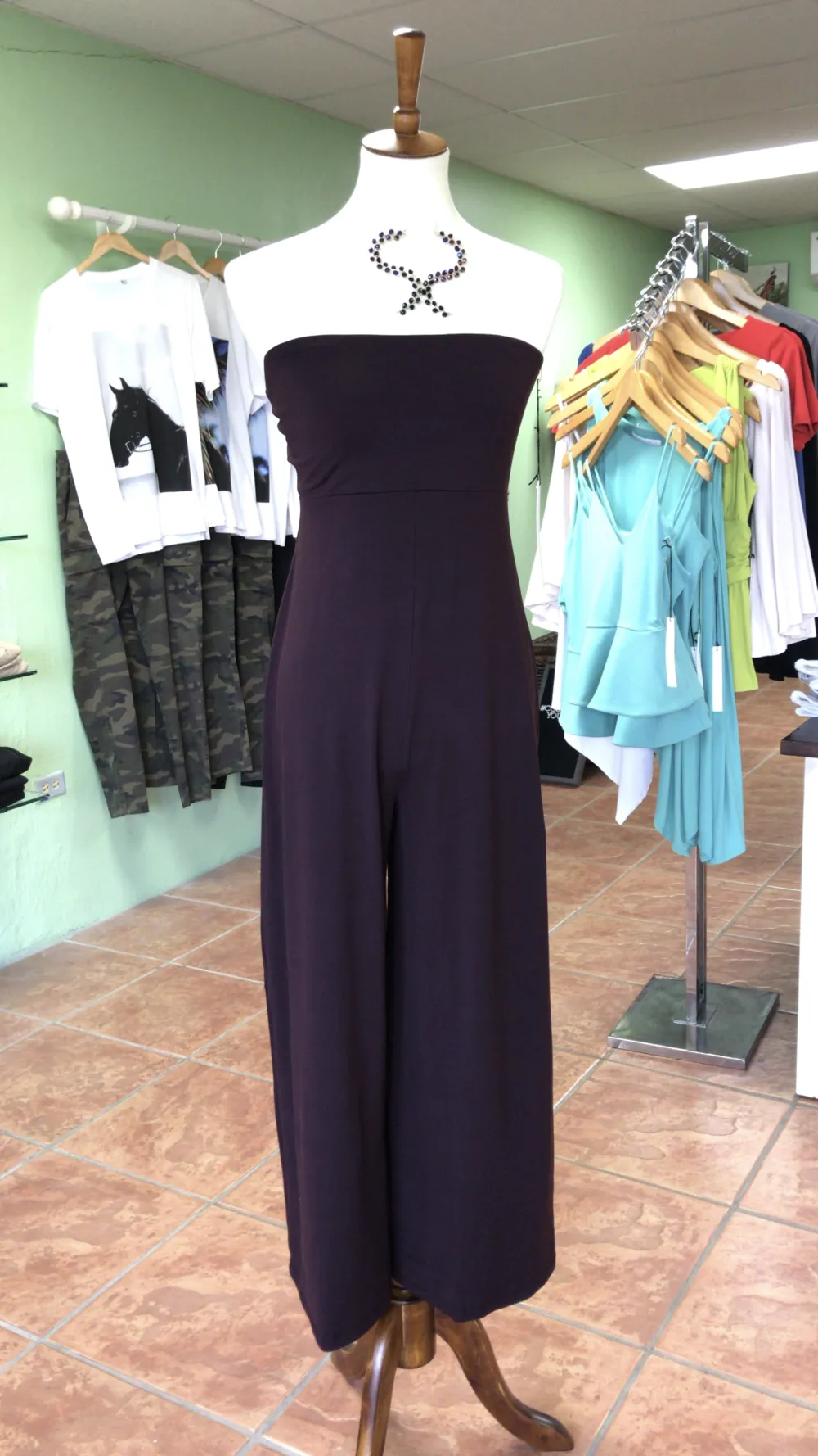 SM Strapless Jumpsuit