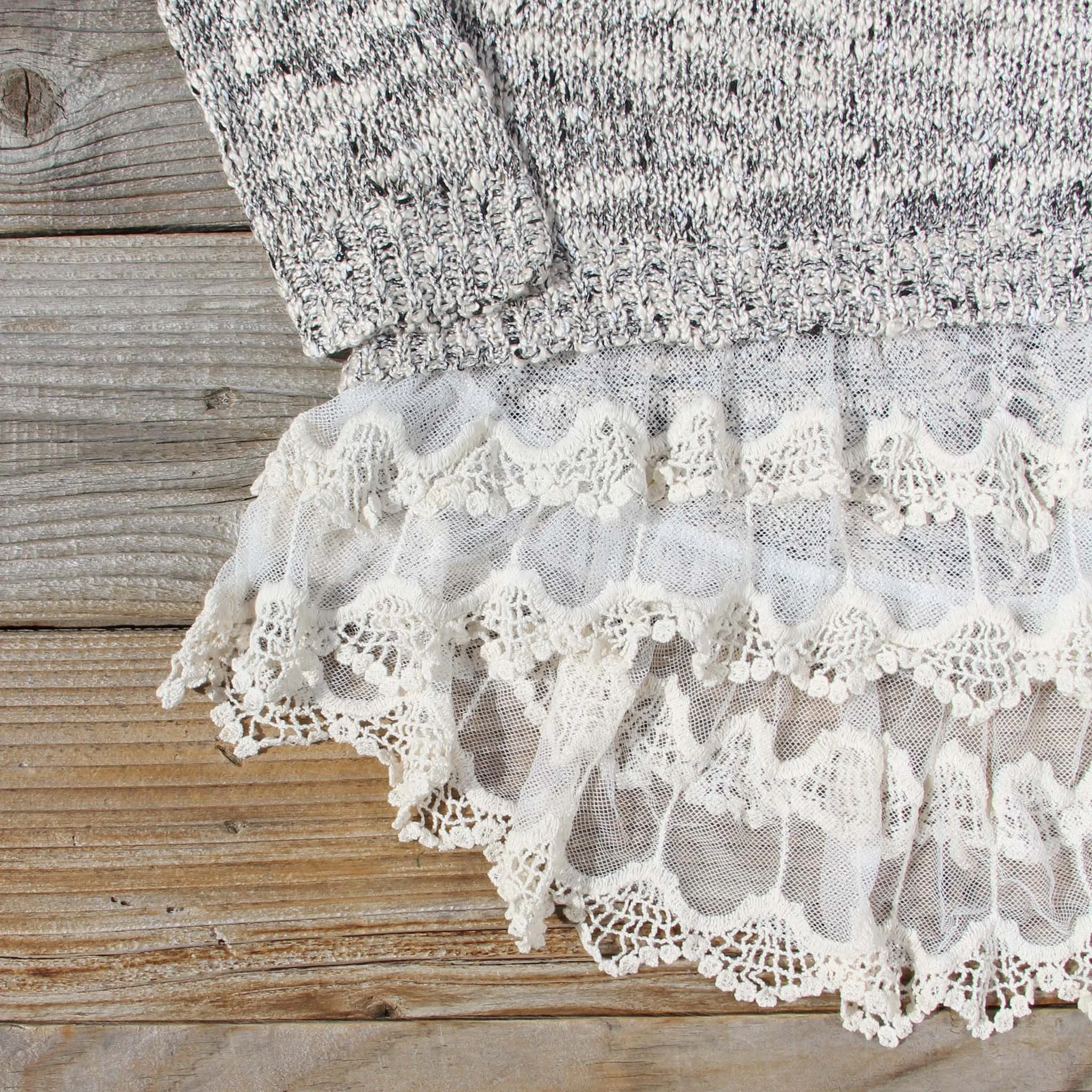 Snowy Bridge Sweater Dress