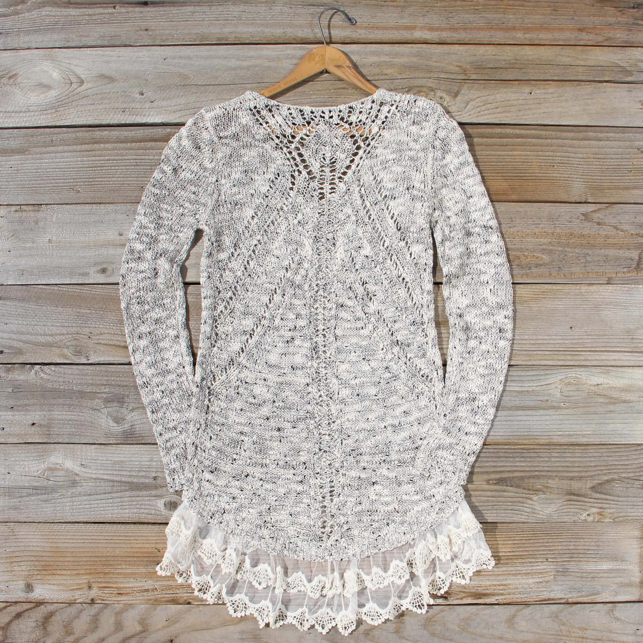 Snowy Bridge Sweater Dress